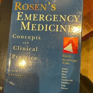 Rosen's Emergency Medicine Book6th edition 3volumes